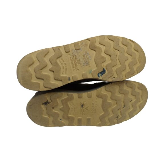 Thorogood Mens 8" Steel Toe Wedge Sole Work Boot (U.S.A.) 804-4478 Brown 10.5 2E - Picture 5 of 8